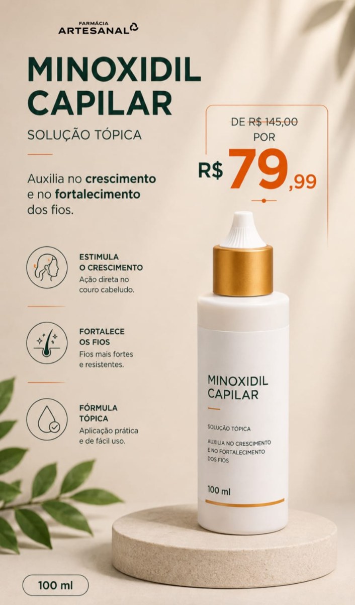 Minoxidil Capilar 100ml