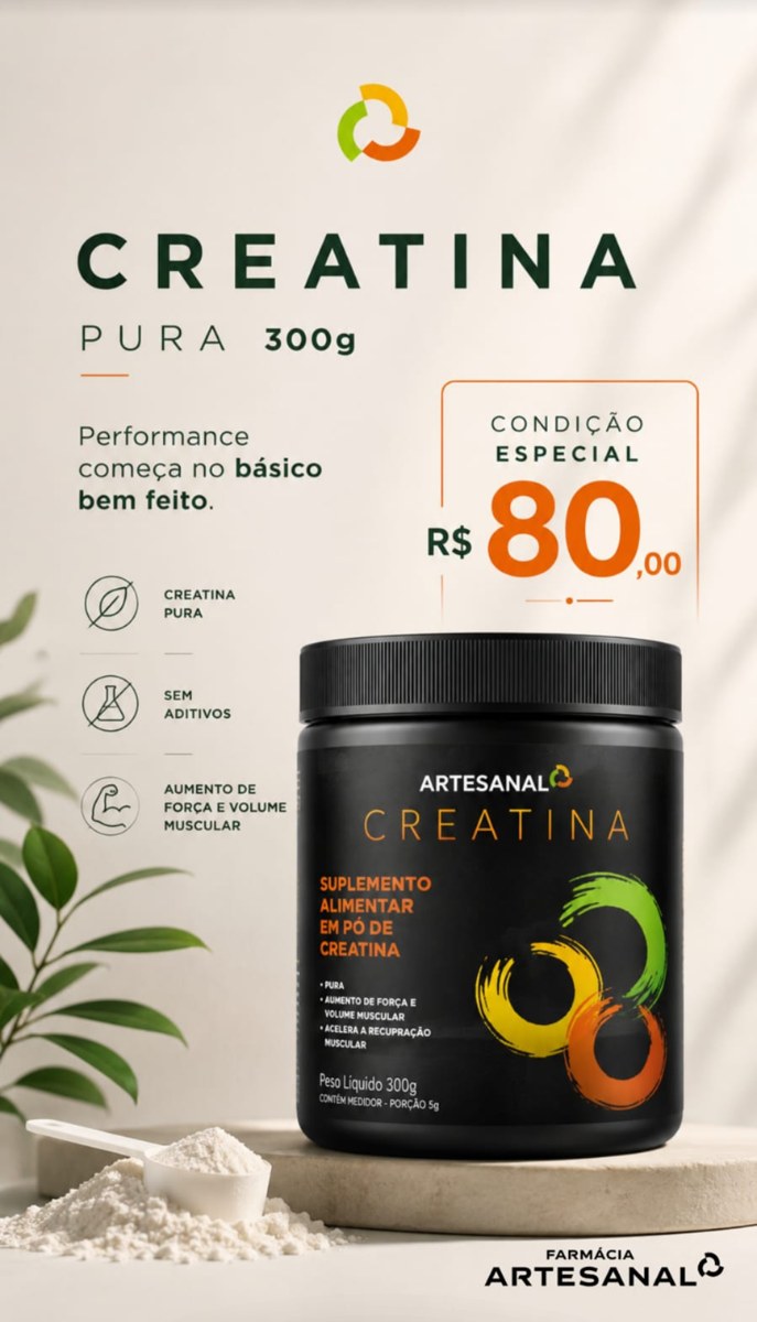 Creatina Pura 300g